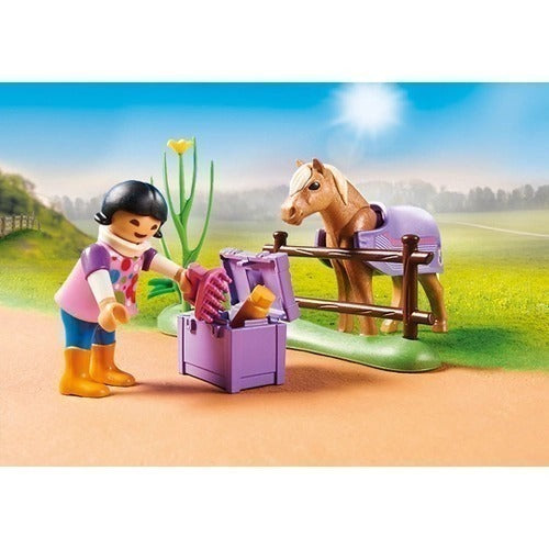 Playmobil 70514 Ponei Islandes Colecionavel Country 26 Pcs