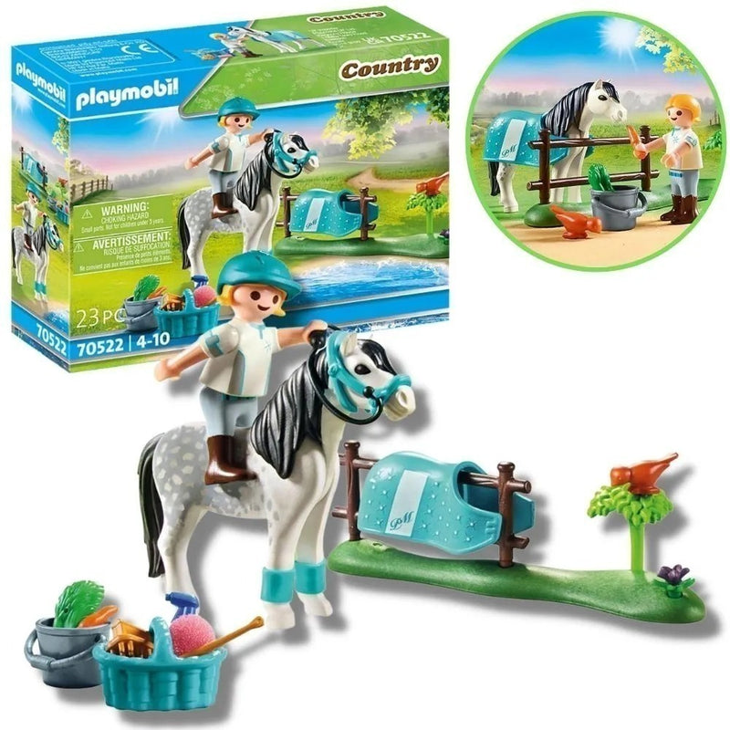 Pônei Clássico Playmobil: O sonho de toda menina apaixonada por cavalos