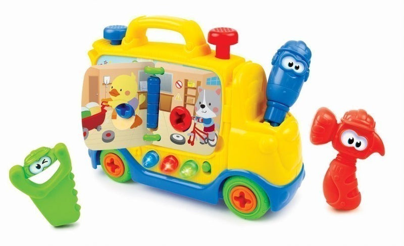 Brinquedo Caminhão Interativo Baby Construtor Winfun atualizar 242 na loja