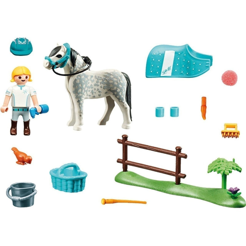 Pônei Clássico Playmobil: O sonho de toda menina apaixonada por cavalos