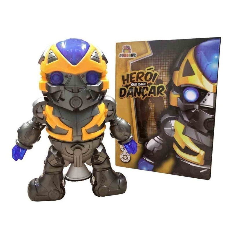 ROBO HEROI DANCANTE Bumblebee Hero Dance NETTOY