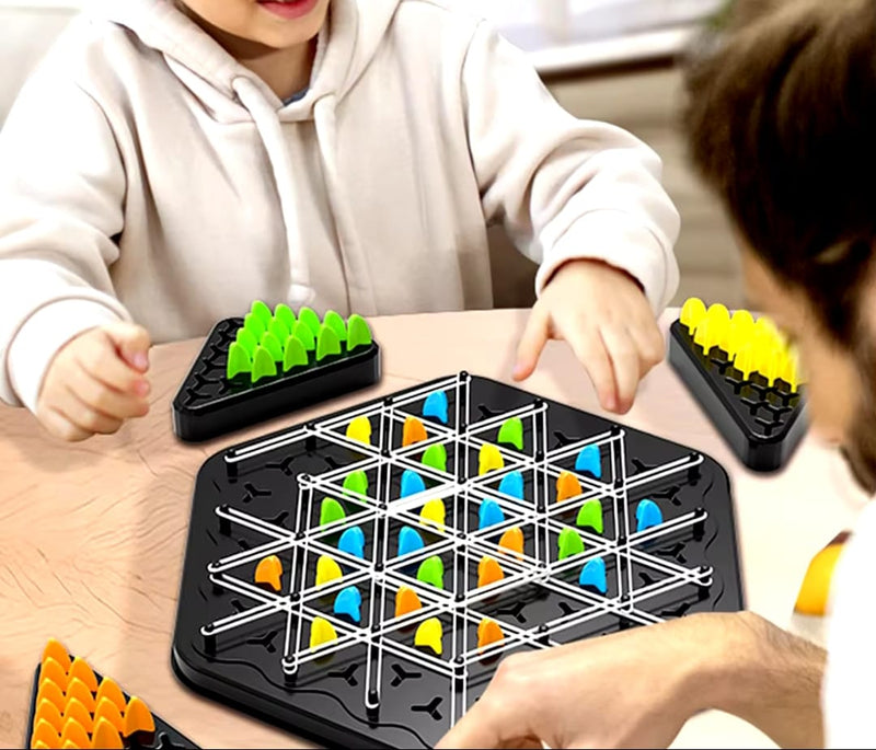 Jogo de Tabuleiro triângular em cadeia - PROMOÇÃO RELÂMPAGO!