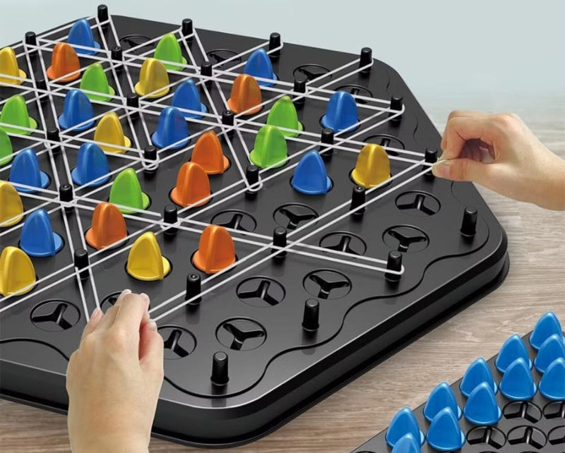 Jogo de Tabuleiro triângular em cadeia - PROMOÇÃO RELÂMPAGO!