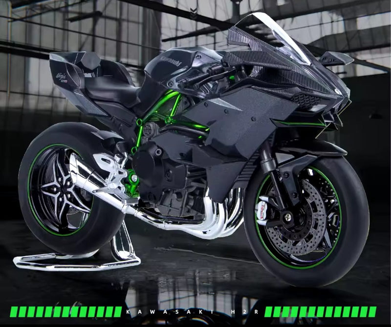 Motocicleta realista Ninja H2R - Promoção Relâmpago!