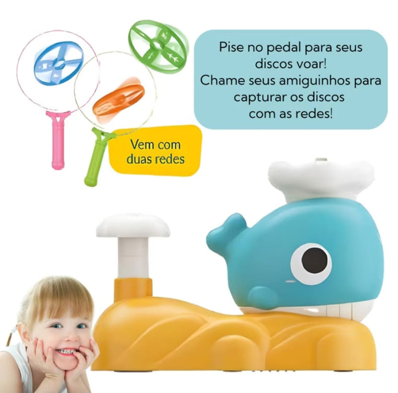 Brinquedo Pés Lançador Voador - PROMOÇÃO RELÂMPAGO!