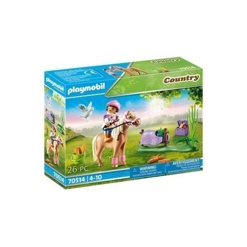 Playmobil 70514 Ponei Islandes Colecionavel Country 26 Pcs