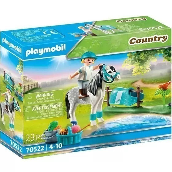 Pônei Clássico Playmobil: O sonho de toda menina apaixonada por cavalos