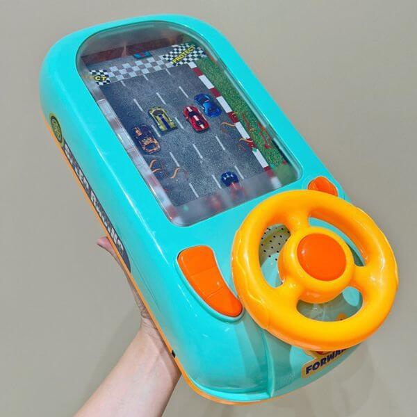 Corrida Divertida – Brinquedo de Corrida com Volante, Eletrônico com Carregador USB - PROMOÇÃO RELÂMPAGO!